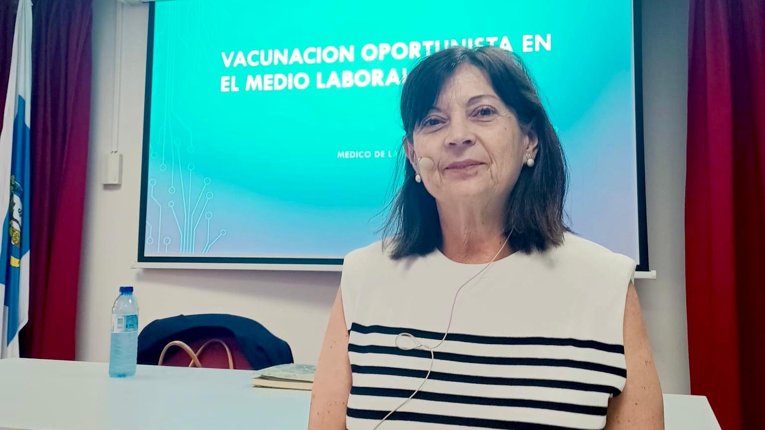 vacunación oportunista encuentros de salud laboral colegio de médicos de Huelva